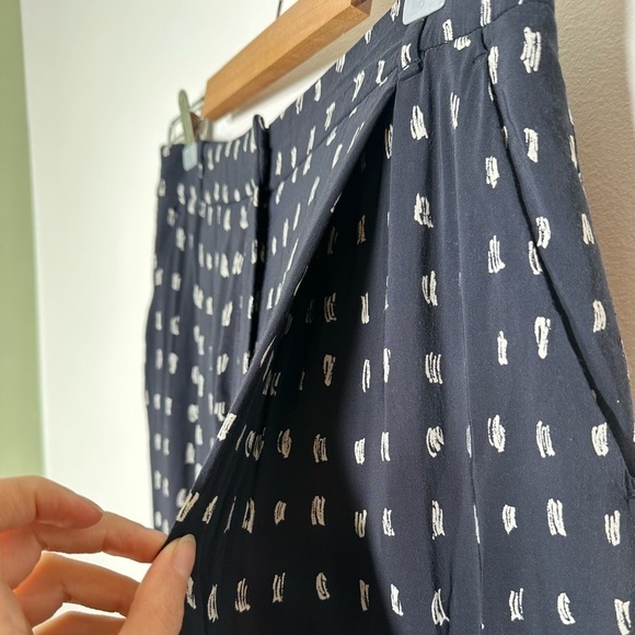 MM Lafleur The Flynn Trouser Nay Ikat Print Size 4 - Picture 5 of 11